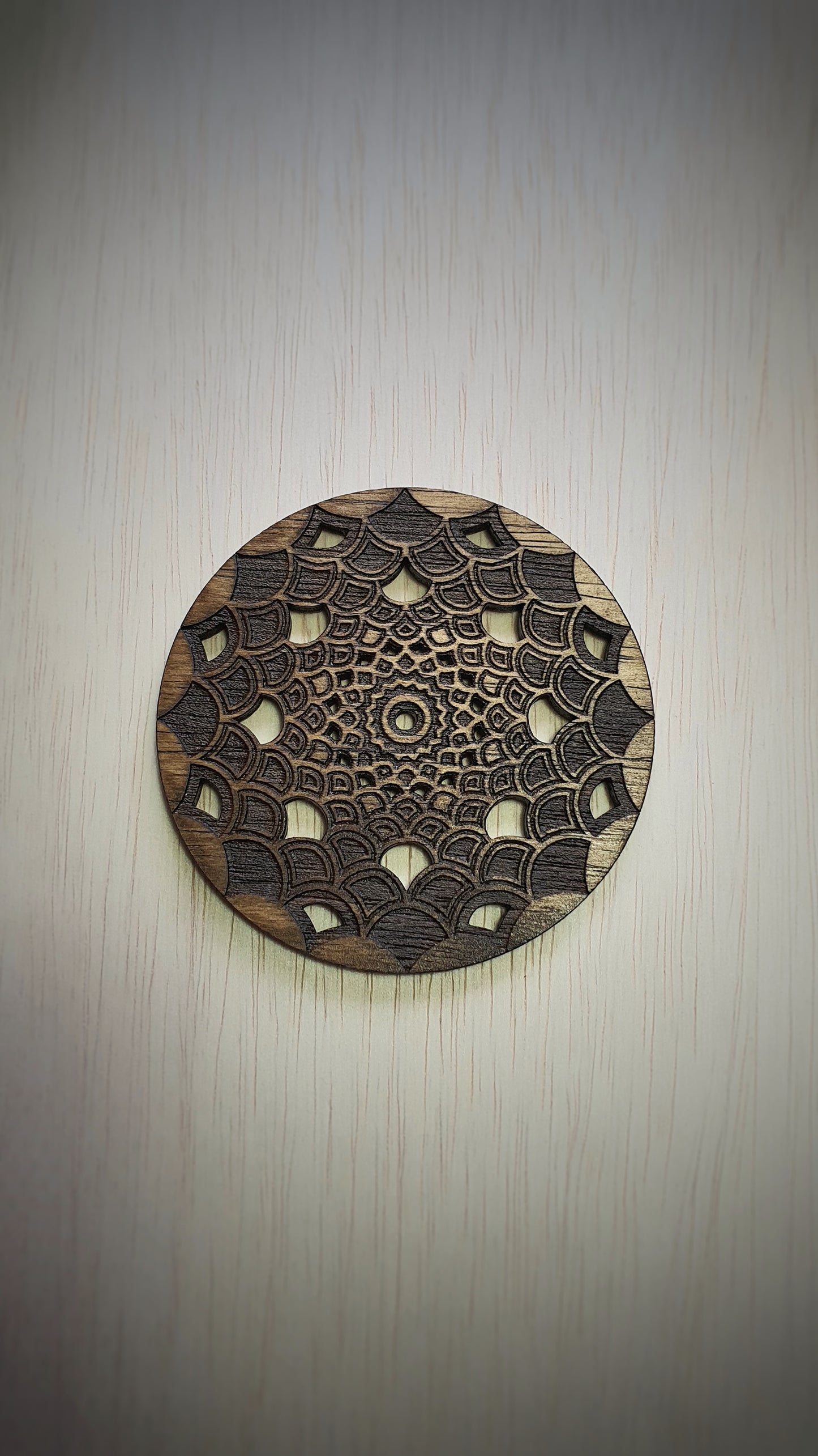 Mandala Coaster Charms