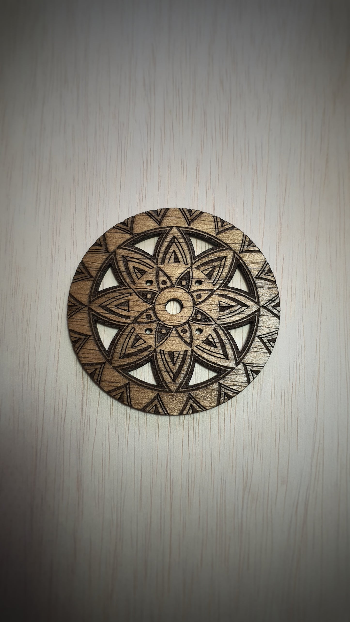 Mandala Coaster Charms