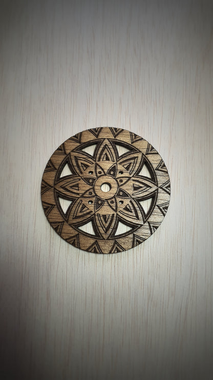 Mandala Coaster Charms