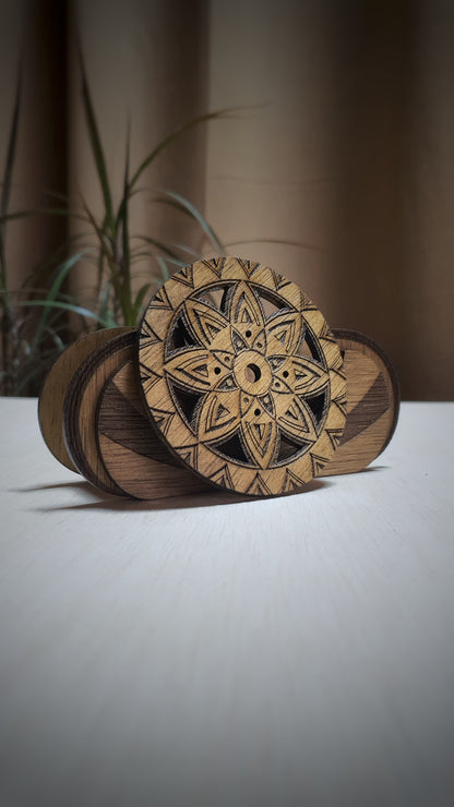 Mandala Coaster Charms