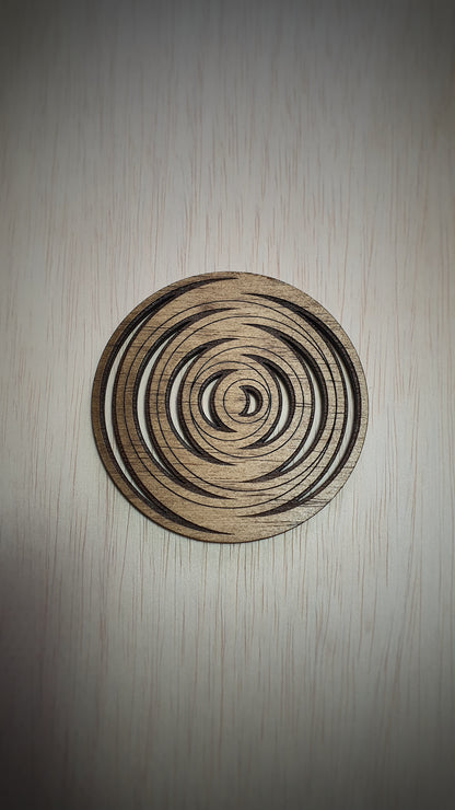 Mandala Coaster Charms