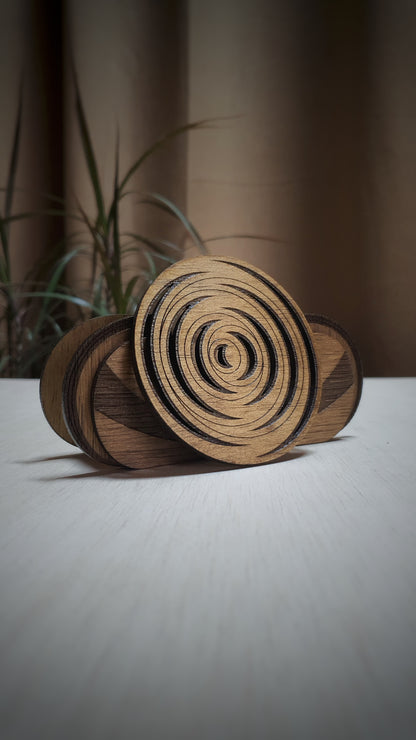 Mandala Coaster Charms