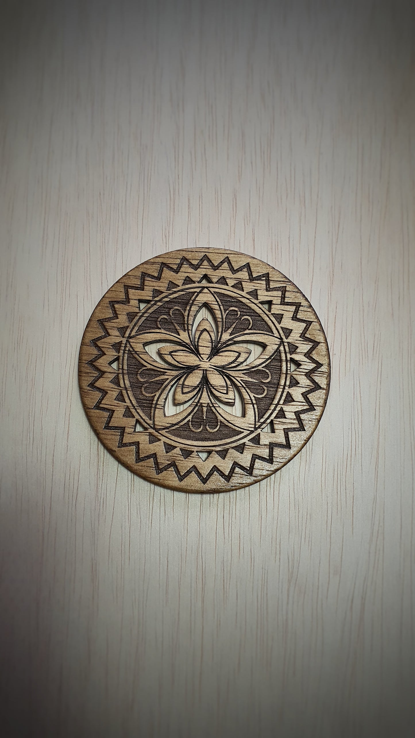 Mandala Coaster Charms